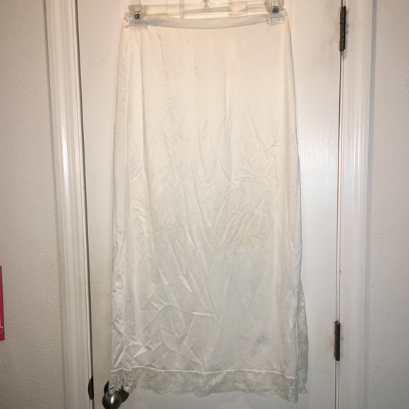 Vintage Velrose super long Lace half slip Medium - Picture 5 of 10